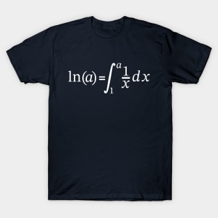 Natural Log Integral Calculus And Math T-Shirt